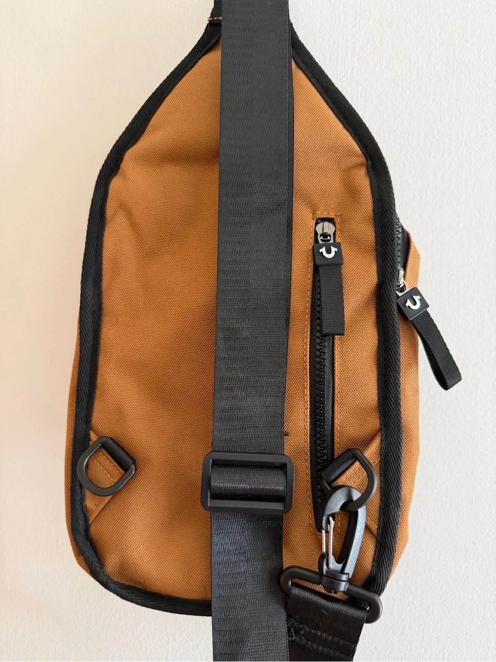 NWOT True Religion Crossbody Bag Yeta Tan Brown Belt bag Backpack